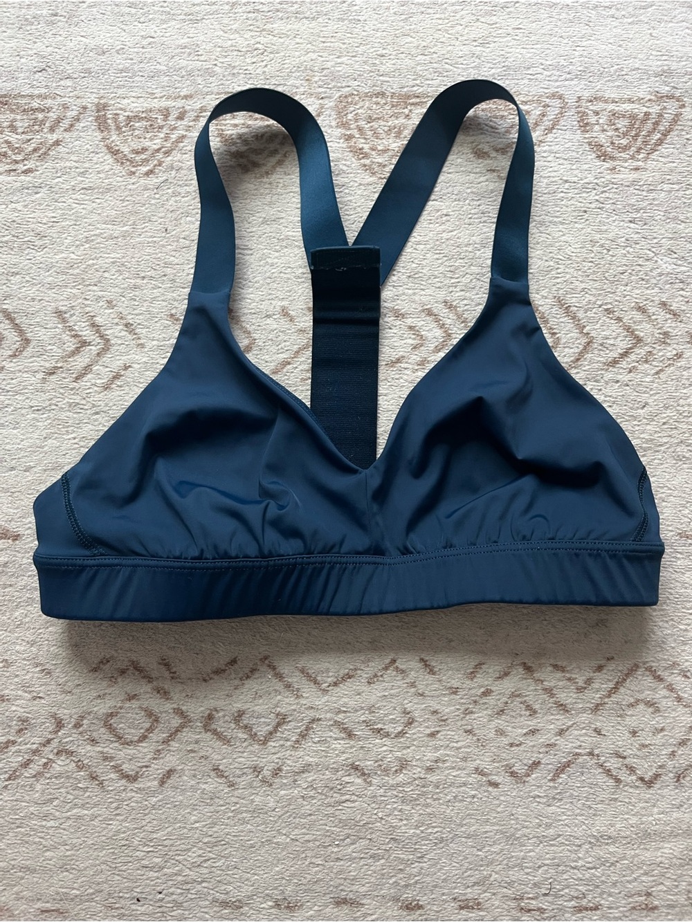 Athleta Navy Racerback sports bra